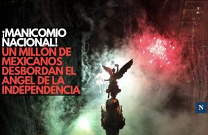 ¡Manicomio nacional! Un millón de mexicanos desbordan el Ángel de la Independencia tras el histórico pase