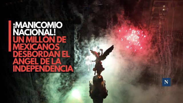 ¡Manicomio nacional! Un millón de mexicanos desbordan el Ángel de la Independencia tras el histórico pase