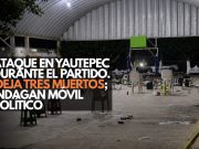 Ataque en Yautepec durante el partido. Deja tres muertos; indagan móvil político