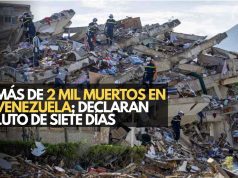 Más de 2 mil muertos en Venezuela; declaran luto de siete días