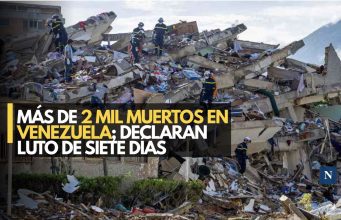 Más de 2 mil muertos en Venezuela; declaran luto de siete días
