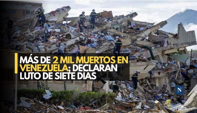 Más de 2 mil muertos en Venezuela; declaran luto de siete días
