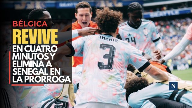 Bélgica revive en cuatro minutos y elimina a Senegal en la prórroga