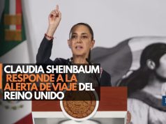 Claudia Sheinbaum responde a la alerta de viaje del Reino Unido