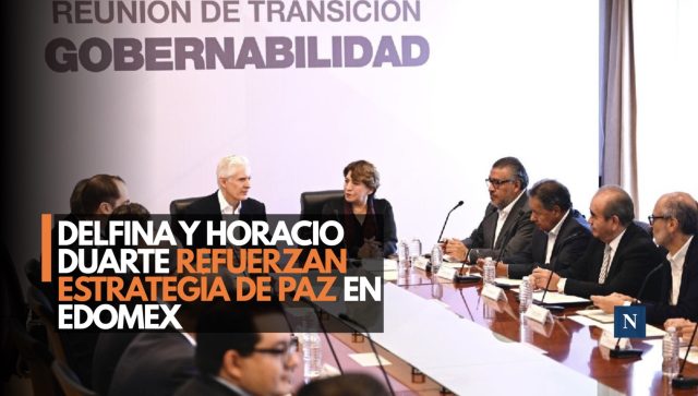 Delfina y Horacio Duarte refuerzan estrategia de paz en Edomex