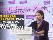 Refuerzan operativo para el México-Inglaterra tras tragedias