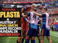 España aplasta a Austria y Unai Simón rompe récord mundial de imbatibilidad