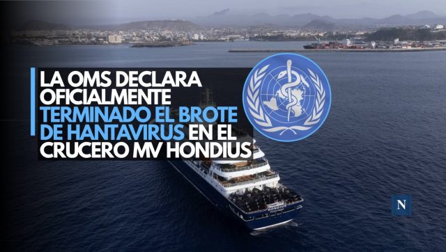 La OMS declara oficialmente terminado el brote de hantavirus en el crucero MV Hondius