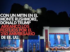 Con un mitin en el Monte Rushmore, Donald Trump arrancó los festejos por el 250 aniversario de EE. UU.