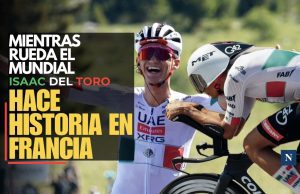 No todo es futbol: Isaac del Toro hace historia en el Tour de France
