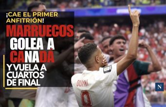 ¡Cae el primer anfitrión! Marruecos golea a Canadá y vuela a Cuartos de Final