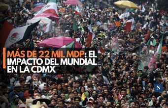 No todo está perdido: Mundial deja más de 22 mil mdp en la capital