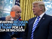 Infantino rechaza que haya presión de Trump por la roja de Balogun
