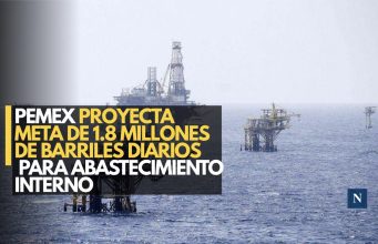 Pemex proyecta meta de 1.8 millones de barriles diarios para abastecimiento interno