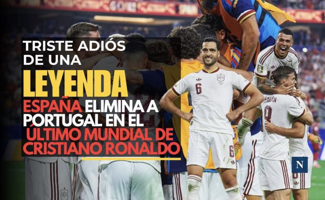 Triste adiós de una leyenda: España elimina a Portugal en el último Mundial de Cristiano Ronaldo