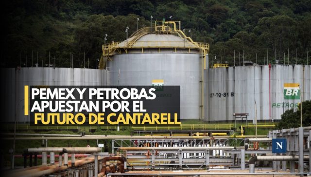 Pemex y Petrobras van por petróleo profundo en Cantarell