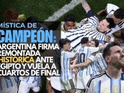 Mística de campeón: Argentina firma remontada histórica ante Egipto y vuela a Cuartos de Final