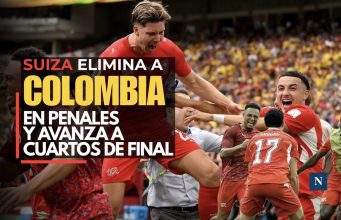 Suiza elimina a Colombia en penales y avanza a Cuartos de Final
