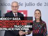 México y Suiza acuerdan modernizar su tratado de libre comercio tras cumbre en Palacio Nacional
