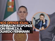 “Nos ofende igual”: Sheinbaum responde con firmeza a Eduardo Feinmann
