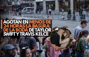 Agotan en menos de 24 horas la basura de la boda de Taylor Swift y Travis Kelce