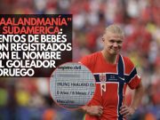 “Haalandmanía” en Sudamérica: Cientos de bebés son registrados con el nombre del goleador noruego