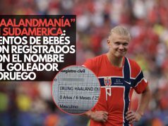 “Haalandmanía” en Sudamérica: Cientos de bebés son registrados con el nombre del goleador noruego
