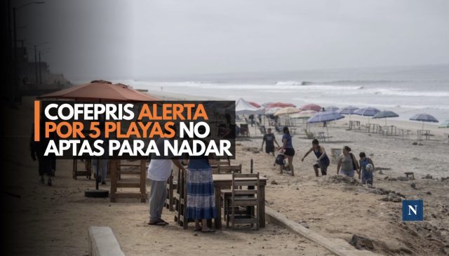 Vacaciones 2026: 5 playas quedan fuera por contaminación