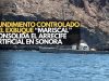 Hundimiento controlado del exbuque “Mariscal” consolida el arrecife artificial en Sonora
