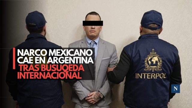 Cae en Argentina narco mexicano buscado por EE. UU.