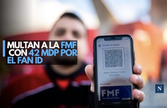Multan a la FMF con 42 mdp por el FAN ID