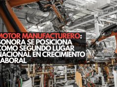 Motor manufacturero: Sonora se posiciona como segundo lugar nacional en crecimiento industrial
