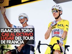 Isaac del Toro cae al octavo lugar del Tour de Francia