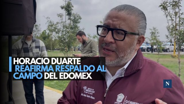 Horacio Duarte reafirma respaldo al campo del Edomex