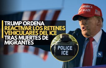 Trump ordena reactivar los retenes vehiculares del ICE tras muertes de migrantes