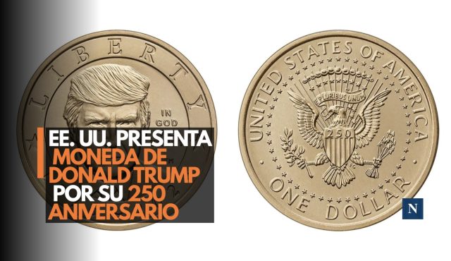 EE. UU. presenta moneda con Donald Trump por su 250 aniversario