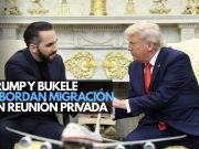 Trump y Bukele abordan migración en reunión privada
