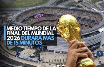 Medio tiempo de la final del Mundial 2026 durará más de 15 minutos