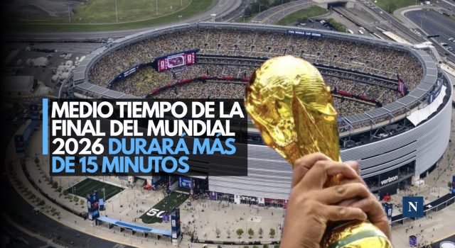 Medio tiempo de la final del Mundial 2026 durará más de 15 minutos