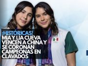 ¡Históricas! Mía y Lía Cueva vencen a China y se coronan campeonas en clavados