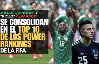 Julián Quiñones y “Piojo” Alvarado se consolidan en el Top 10 de los Power Rankings de la FIFA