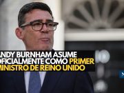 Andy Burnham asume oficialmente como Primer Ministro de Reino Unido