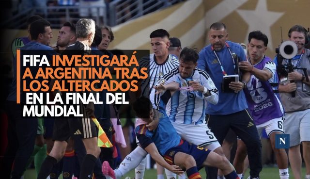 FIFA investigará a Argentina tras los altercados en la final del Mundial