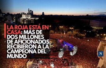 La Roja está en casa: Más de dos millones de aficionados recibieron a la campeona del mundo