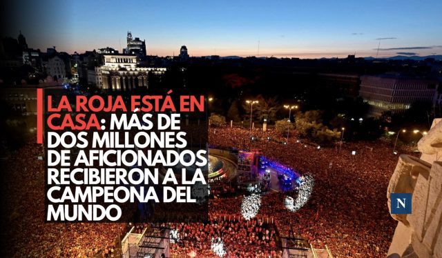 La Roja está en casa: Más de dos millones de aficionados recibieron a la campeona del mundo