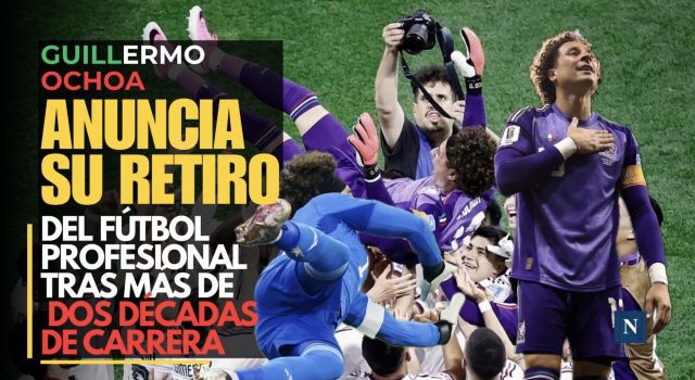 Guillermo Ochoa anuncia su retiro del fútbol profesional tras más de dos décadas de carrera