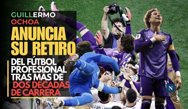 Guillermo Ochoa anuncia su retiro del fútbol profesional tras más de dos décadas de carrera