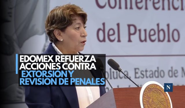 Delfina Gómez fortalece combate a la extorsión y revisa penales