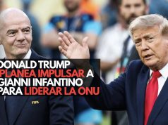 Donald Trump planea impulsar a Gianni Infantino para liderar la ONU