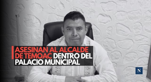 Asesinan al alcalde de Temoac dentro del Palacio Municipal